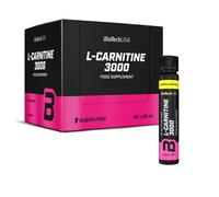 BioTechUSA L-Carnitina Ampolla 3000 mg 20x25 ml Limone