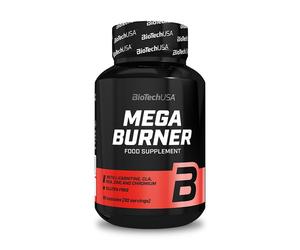 BioTechUSA Mega Burner Senza Caffeina 90 Capsule Integratore Metabolico