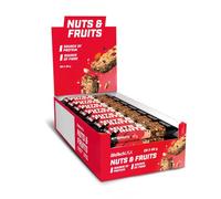 BioTechUSA Nuts and Fruits | Fonte di fibre | Fonte di proteine | Frutta aggiunta | Vitamine, 28 * 40 g