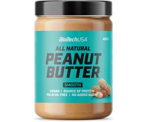 BioTechUSA Peanut Butter Smooth Burro di noci 400 g