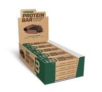 BioTechUSA Vegan Protein Bar, barretta proteica senza glutine e lattosio, con fonti proteiche di origine vegetale, ricoperta da delizioso cioccolato, senza zuccheri aggiunti, 20 * 50 g, Cioccolato