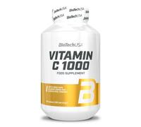 BioTechUSA Vitamin C 1000 compresse per rinforzare il sistema immunitario, per unghie e pelle bellissimi 100 comp