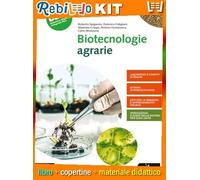 BIOTECNOLOGIE AGRARIE (9788848265973) - Libro Scolastico + Kit Scuola con Copertine Rebillo