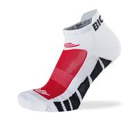 BIOTEX Fantasmino Micro Rete Unisex per Ciclismo e Running, Calzino Estivo Traspirante ed Ultra-leggero Intimo Tecnico Sportivo, Bianco, S (37-39)
