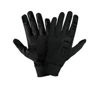 BIOTEX Guanti Thermal Touch per l'Inverno, con Tecnologia Touchscreen, Intimo Tecnico Sportivo, ideale per Ciclismo, MTB, Running e Walking, Nero, S