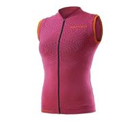 BIOTEX Smanicato Soffio per Donna, Morbido e Leggero con Tasche Posteriori, Ideale per Ciclismo e Corsa, Fucsia, Taglia III (XL-XXL)