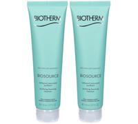 BIOTHERM Biosource Mousse Detergente Addolcente per Pelle Normale 2x15