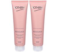 BIOTHERM Biosource Mousse Detergente Addolcente per Pelle Secca 2x150