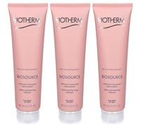 BIOTHERM Biosource Mousse Detergente Addolcente per Pelle Secca 3x150