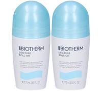 Biotherm Deo Pure Antiperspirant Roll-on 2x75 ml Roller