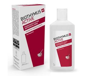 BIOTHYMUS Active Uomo, Shampoo Anticaduta Energizzante, per Tutti i Tipi di Capelli, Confezione da 200 ml