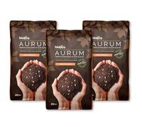 Biotica Aurum Terriccio Universale Fertilizzato 60L con Humus di Lombrico