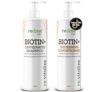 Biotin DHT Blocker Shampoo and Conditioner for Hair growth Men Women Hair loss treatment - Caffeine Shampoo with Biotin for hair growth - Volume Shampoo Conditioner for Fine hair Thickening shampoo