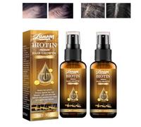 Biotin Hair Growth Spray, biotina siero per la crescita dei capelli, biotina, biotina spray per la crescita dei capelli, siero per la crescita dei capelli (2 pezzi)