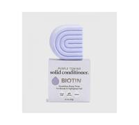 Biotin Purple Shampoo Bar for Neutralizes Brass & Yellow Tones for Blonde Silver Gray Highlighted Hair, Solid Shampoo Bar for Color Treated Hair