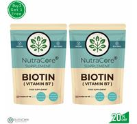 Biotina 12,000 Mcg Microgrammi Pillole (Guidato Da Naturale Semi) Capelli, Pelle