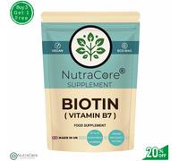 Biotina 12,000 Mcg Microgrammi Pillole (Guidato Da Naturale Semi) Capelli,Skin &
