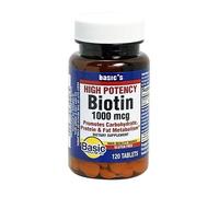 Biotina 120 Compresse 1000 Mcg Di Basic Vitamins