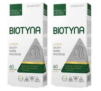 Biotina 2,5mg - 120 capsule - integratore capelli pelle unghie - Medica Herbs
