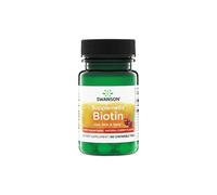 Biotina 5000 mcg, 60 compresse masticabili al gusto di ciliegia Swanson Health Products