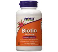 Now Foods Biotin 5,000 mcg (120 Capsule veg)