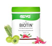 Biotina a base vegetale OZiva. 10.000 + mcg - 125 GM