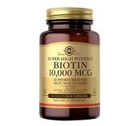 Biotina Ad Alta Potenza 60 Capsule Vegetali 10000 Mcg Di Solgar