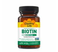 Biotina Ad Alta Potenza 60 Capsule Vegetali 5 Mg Da Country Life