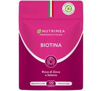 Biotina Capelli 120 Capsule Integratori Per Capelli Unghie e Pelle Vitamina B8