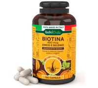 Biotina Integratore Zinco e Selenio 450mcg con Vitamina B7 per Unghie Forti Pell