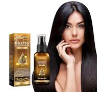Biotina - Siero per la crescita dei capelli, spray nutriente per la crescita dei capelli, previene la caduta dei capelli, oli essenziali, nutre capelli e cuoio capelluto (confezione da 1)