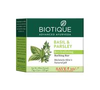 Biotique Bio Sapone Corpo Rivitalizzante Basilico e Prezzemolo (Confezione da...