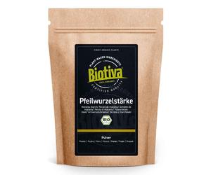 Biotiva Amido di Arrowroot biologico 1000 g