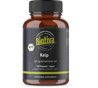 Biotiva Capsule di polvere di alghe biologico 48 g Capsule