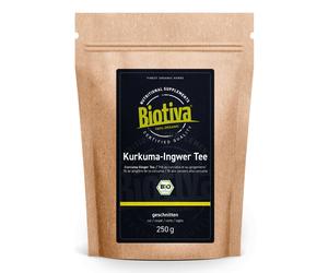 Biotiva Tisana Curcuma Zenzero Biologica 250 g