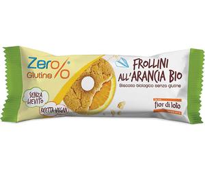 biotobio Zer%glutine frollini all'arancia monodose 30 g