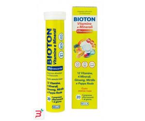 BIOTON VITAMINE E MINEALI 20 COMPRESSE EFFERVESCENTI
