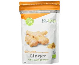 Biotona Zenzero in polvere (Ginger Raw Powder 200G) 200 g 300 g