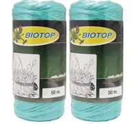 Biotop B2182-Corda in Polipropilene, 50 m (Confezione da 2)