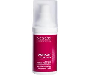 Biotrade Acnaut Active Cream, Crema attiva per pelle problematica con acne e punti neri