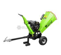 BIOTRITURATORE A SCOPPIO DA GIARDINO 9000W TAGLIO 120MM ZIPPER ZI-HAEK11000
