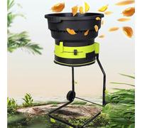 Biotrituratore Elettrico da Giardino 2500 W Senza Lame, Trituratore per Foglie, Macchina per Il Compostaggio, Trituratore per Pulizia Giardino a Basso Rumore, Cavo Alimentazione 40 M