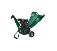 Biotrituratore legan foglie rami TecnoK motore Loncin 7Hp D. taglio max 80 mm