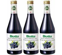 Biotta® Succo di Mirtilli Neri 3x500 ml Sciroppo