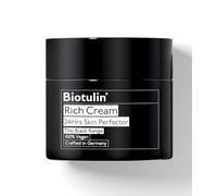 Biotulin Rich Cream 50 ml - Crema idratante antirughe con spilantholo e acido ialuronico - Pelle imbottita e intensamente nutrita per 24 ore