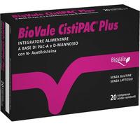 Biovale BIOVALE CISTIPAC PLUS 20 COMPRESSE ACIDO RESISTENTI 1,2 G