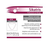 Biovena Health Sikatris cerotti in silicone per le rughe del décolleté