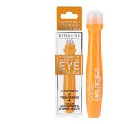BIOVÈNE Antipatigue Eye Concentrate - 10% Vitamina C & Banana Organica - Siero Roll-On per occhiaie e gonfiore - Vegano - 15 ml