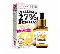 Biovène vitamina C siero - vitamina C siero per viso supporta giovanile della pelle - lenitivo, luminosità + rassodante - riduce le linee sottili (30ML)