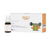 Biovit 3 Energy Integratore Vitamina C Zinco Pappa Reale, 10 Flaconcini